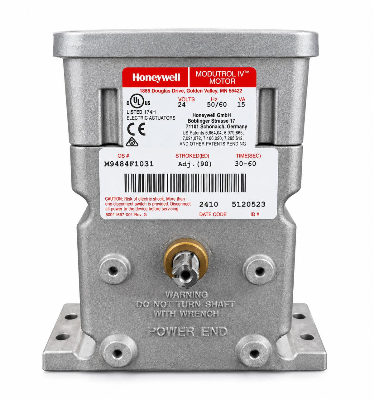 Honeywell M9484F1031 Modutrol IV Motor Regulator
