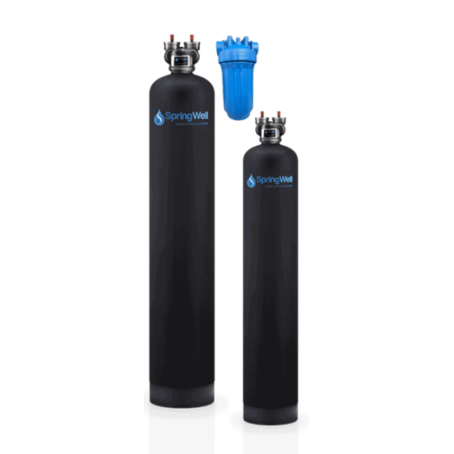 SpringWell Whole House Water Filters — SW-CF1, SW-CF4 & CWH-1