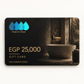 Made for Water Gift Card — EGP 25,000