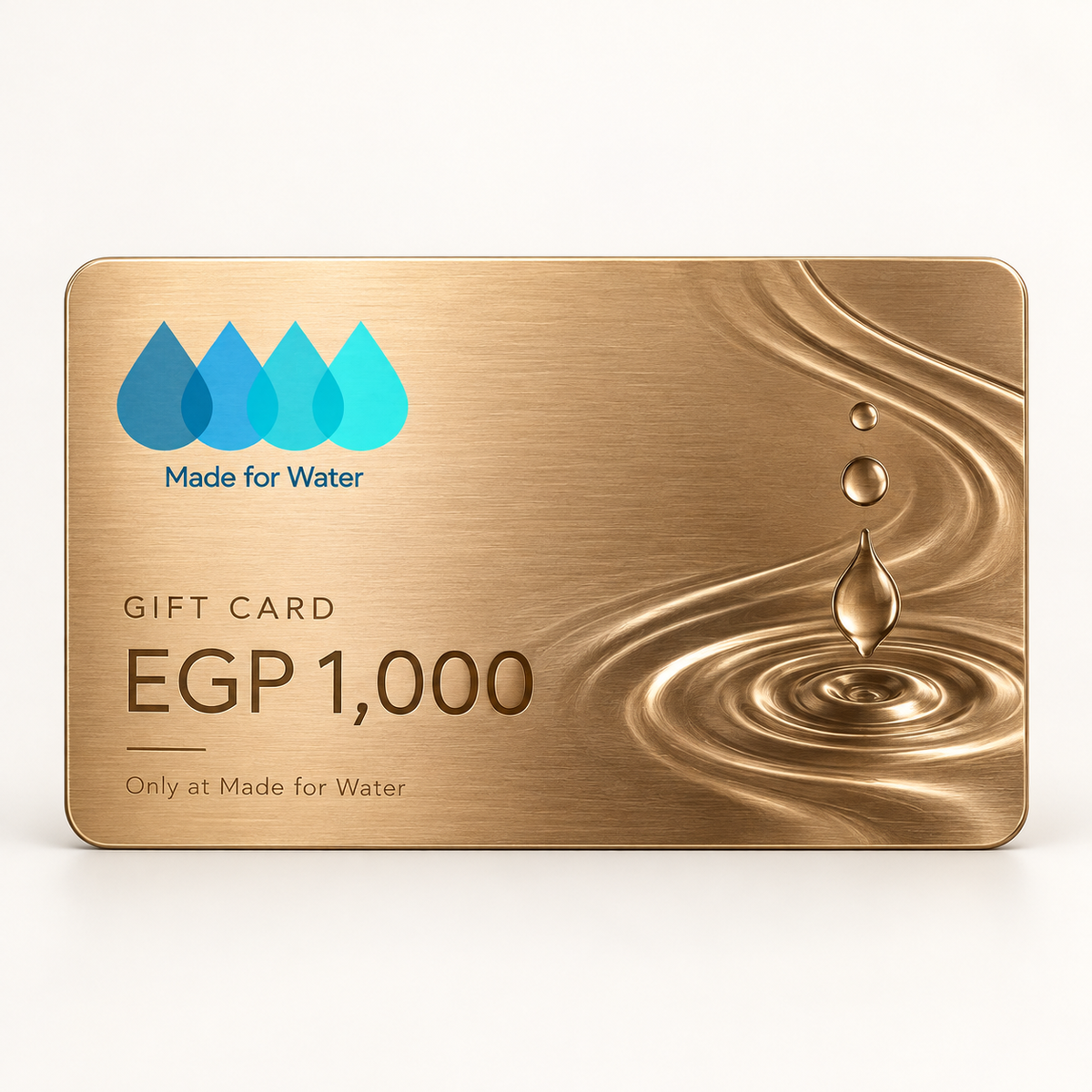 Made for Water Gift Card — EGP 1,000