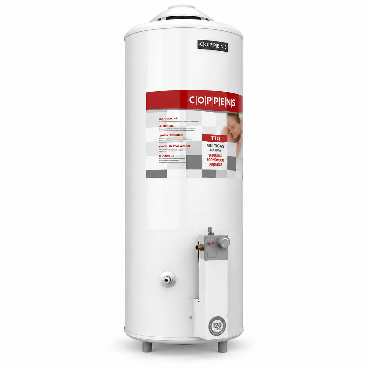 Coppens Gas Central Water Heaters 120 Liters