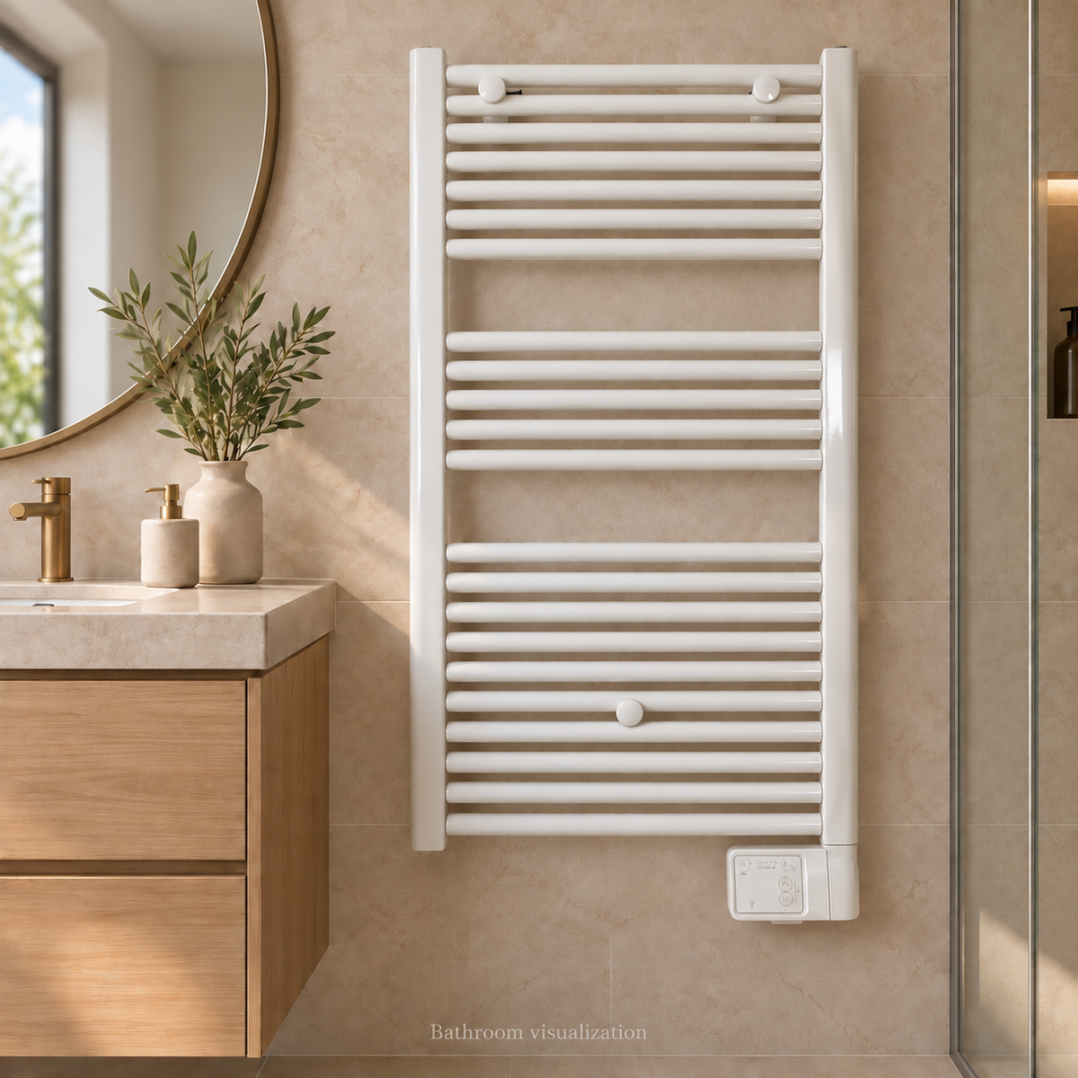 Nextheat Towel 45 × 80 Electric Bathroom Towel Warmer — White